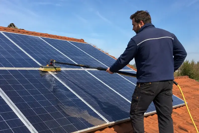 Nettoyage et entretien de panneaux solaires à Allevard